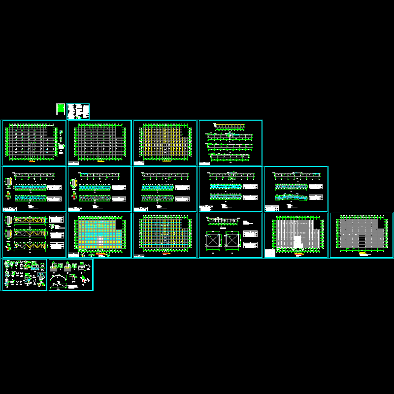 钢结构施工图.dwg