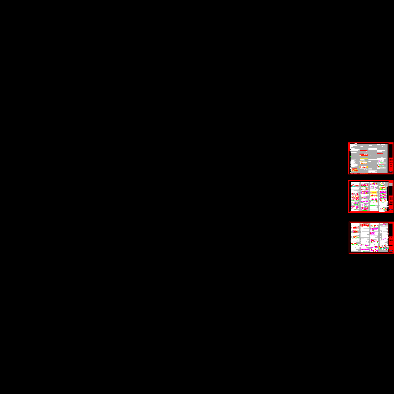 [CAD图]4层框架住宅结构设计说明(dwg)