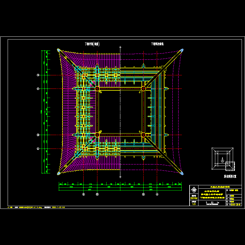 孔庙乾隆十三年碑(5号)碑亭-b1 t1.dwg