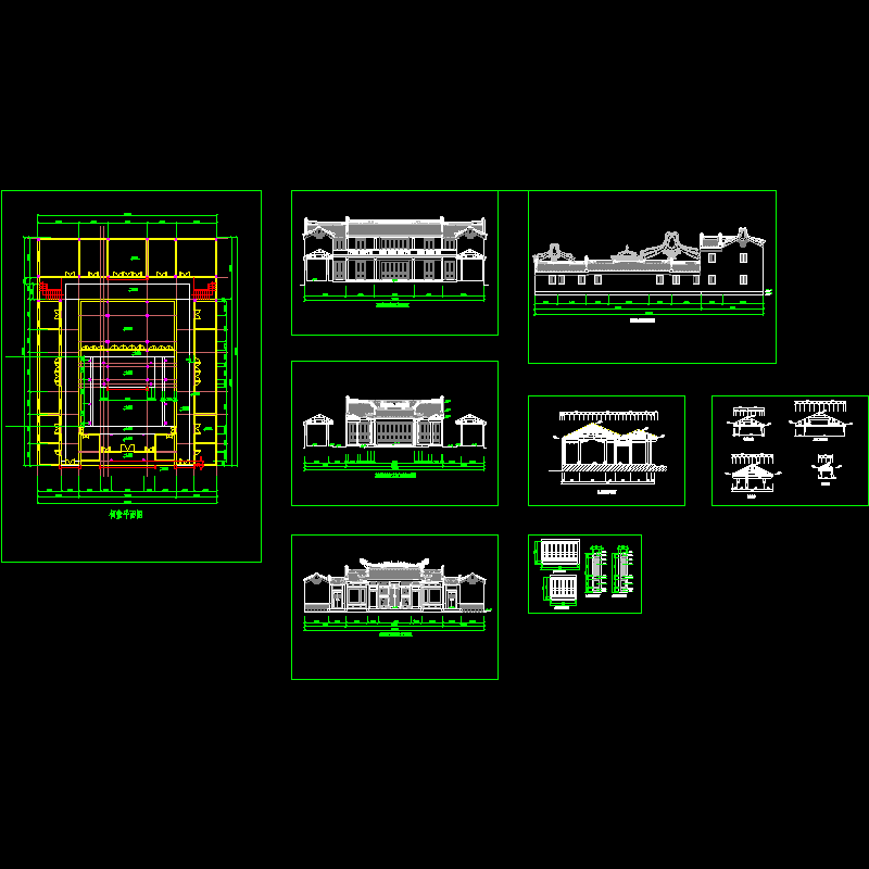 祠堂设计图纸 - 1