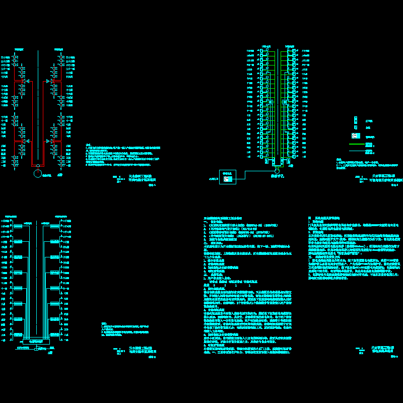 24层住宅弱电系统CAD图纸(dwg)