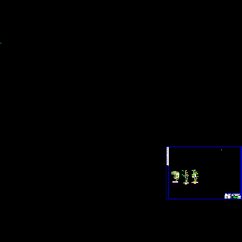 [CAD图]墙梁与刚架角柱连接节点(dwg)