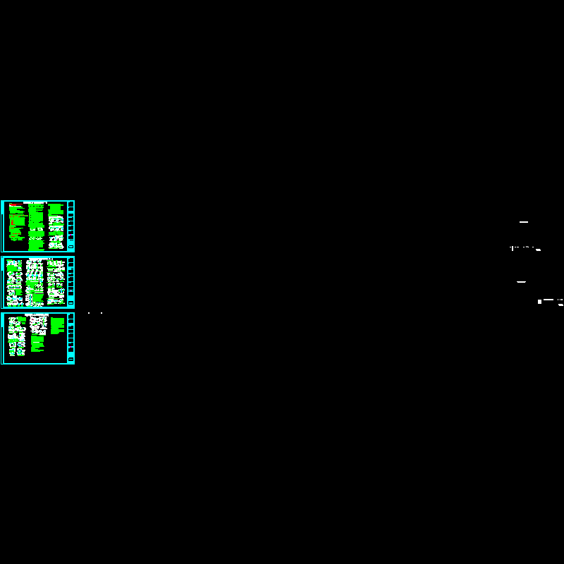 [CAD图]框剪结构设计说明(dwg)