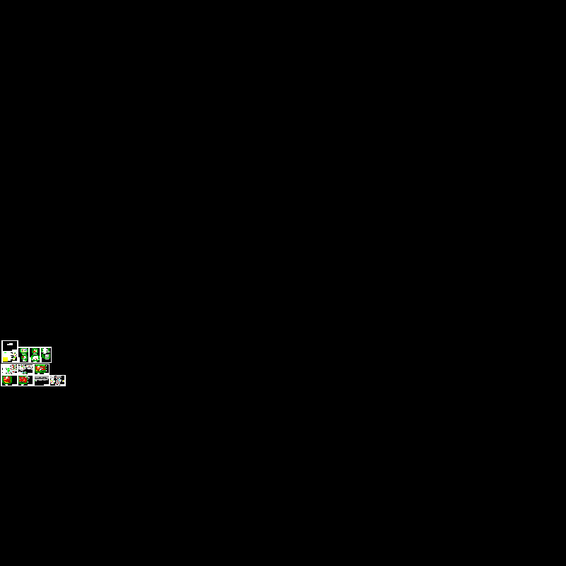 3层别墅建筑结构CAD图纸(dwg)