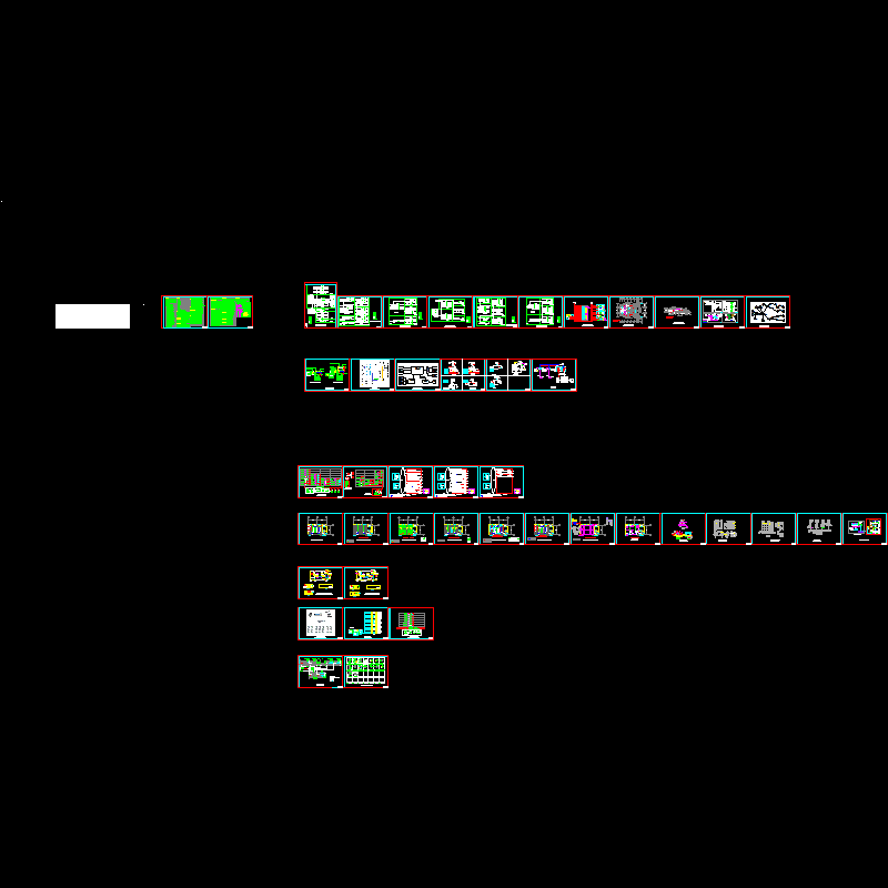 启东中学投标系统CAD图纸(dwg)