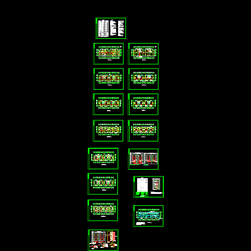 住宅电气CAD图纸(dwg)