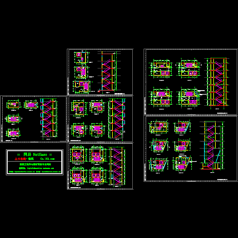 楼梯大样CAD图纸(dwg)