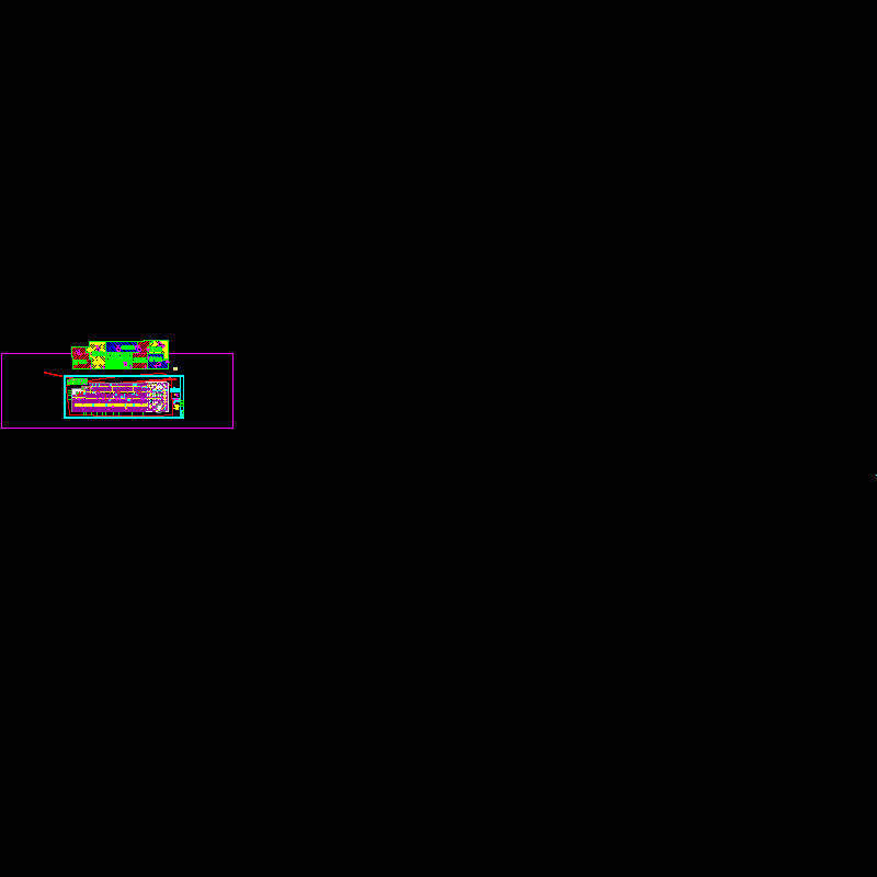 高层住宅地下车库给排水CAD施工图纸(dwg)