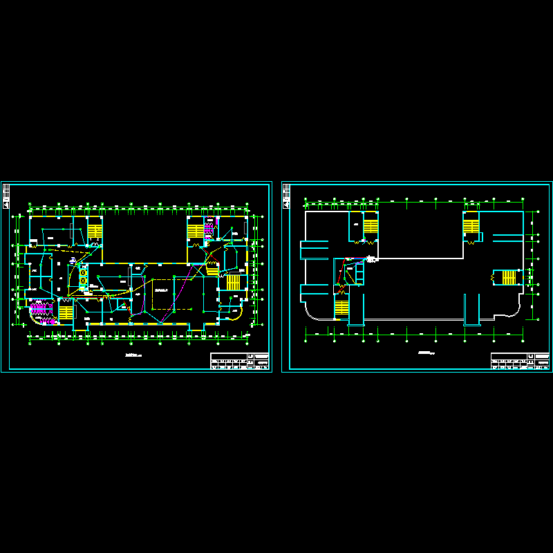 六层及屋面消防施工图.dwg