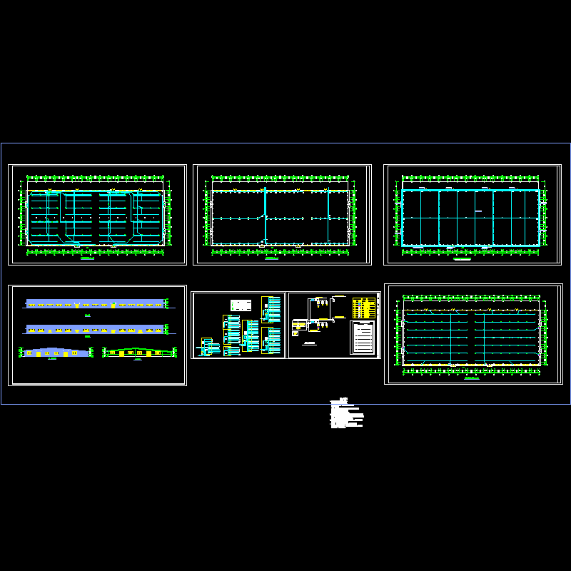 [CAD图]木业厂房电气(dwg)