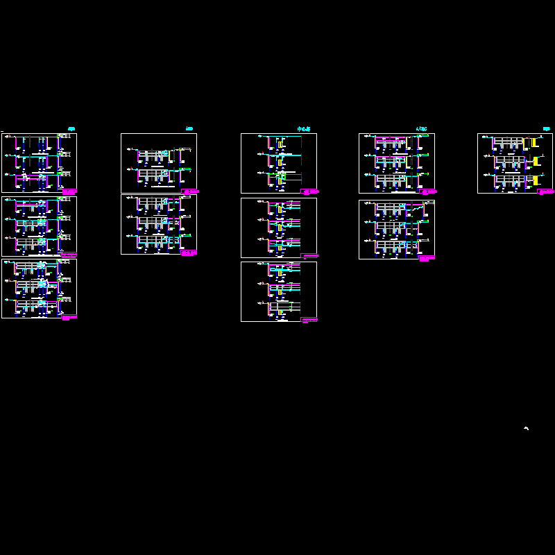 基础开挖工况剖面图.dwg