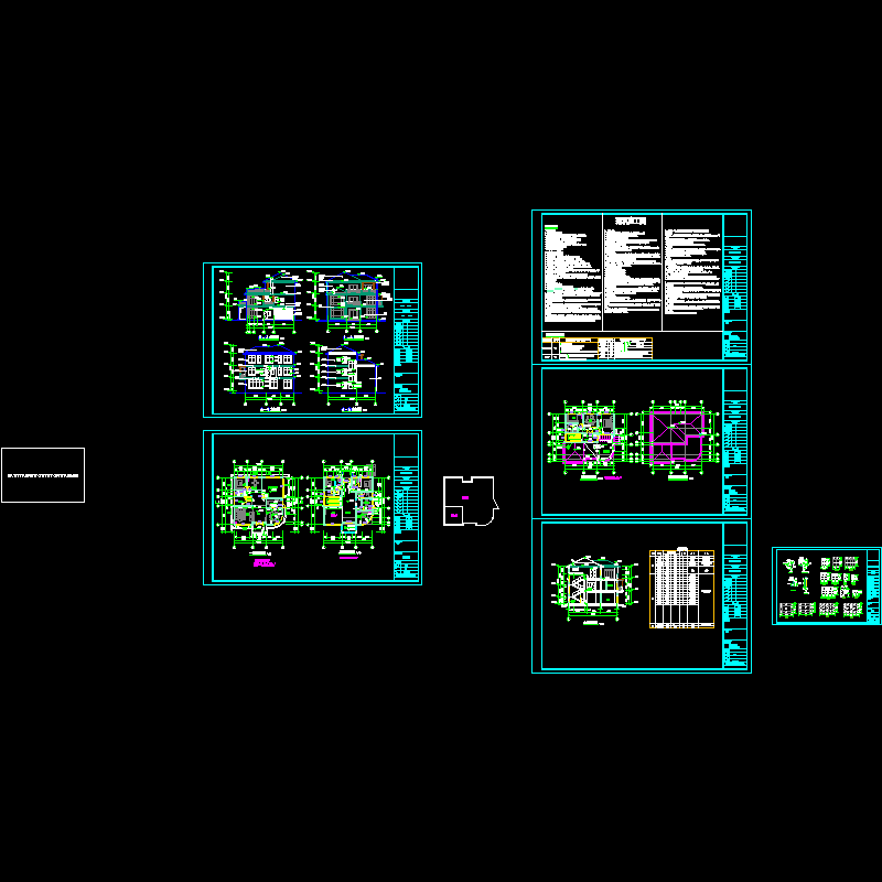 别墅建筑设计图.dwg