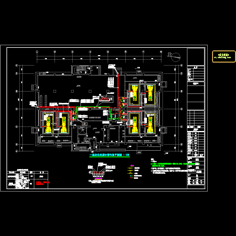 28-一层发电机房油管布置平面图-v1.0.dwg