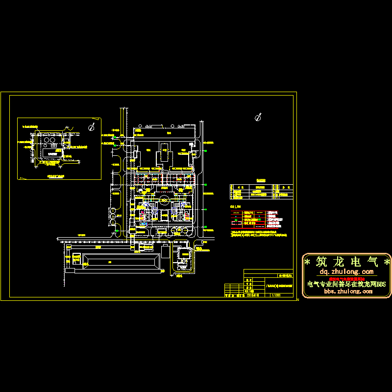 防雷接地CAD图纸(dwg)