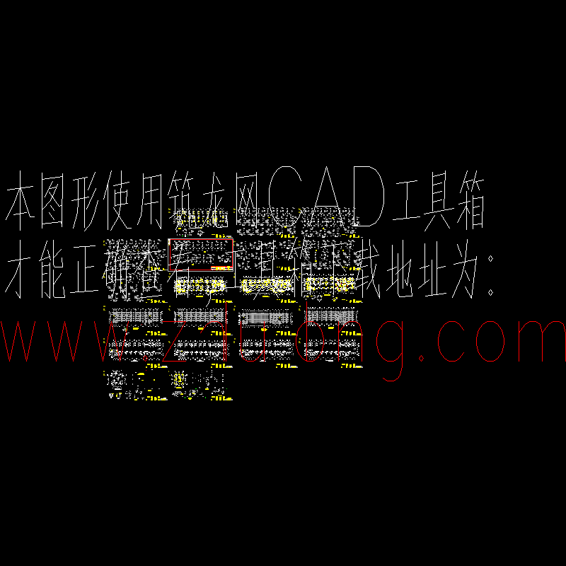 4层框架结构教学楼结构CAD施工图纸(dwg)(丙级条形基础)(二级结构安全)