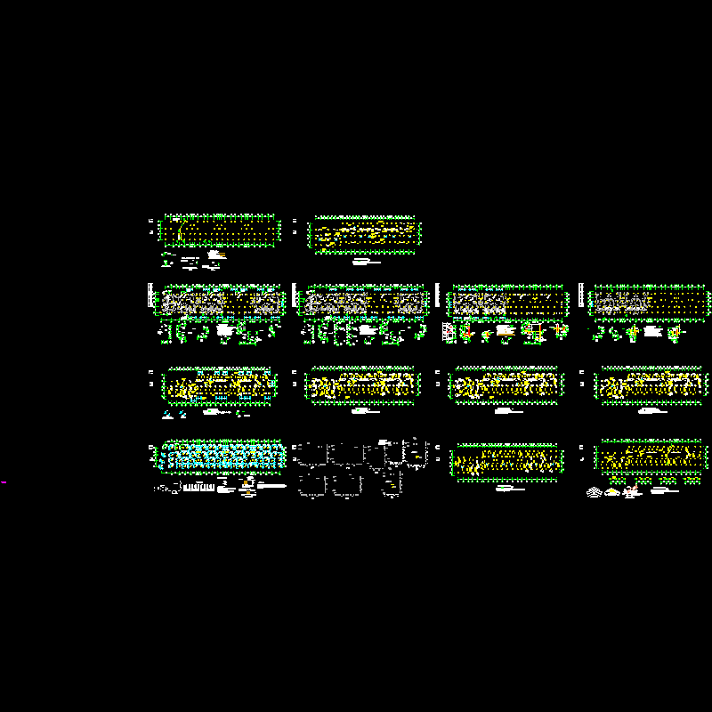 住宅楼结构CAD施工图纸(dwg)