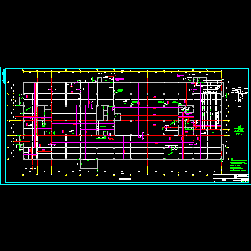 地下一层楼板配筋图.dwg