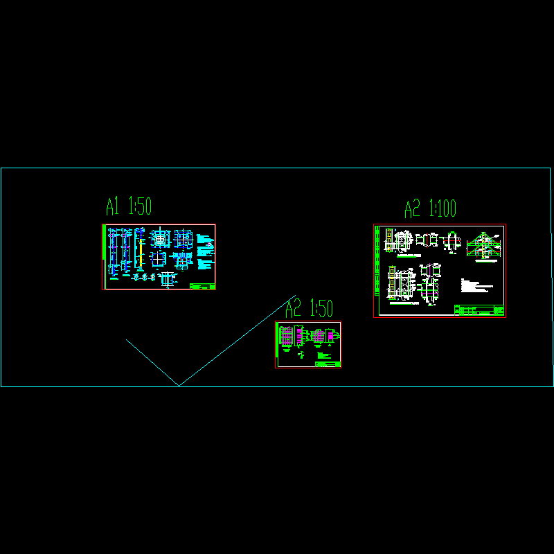 金枫路格构柱立柱桩.dwg