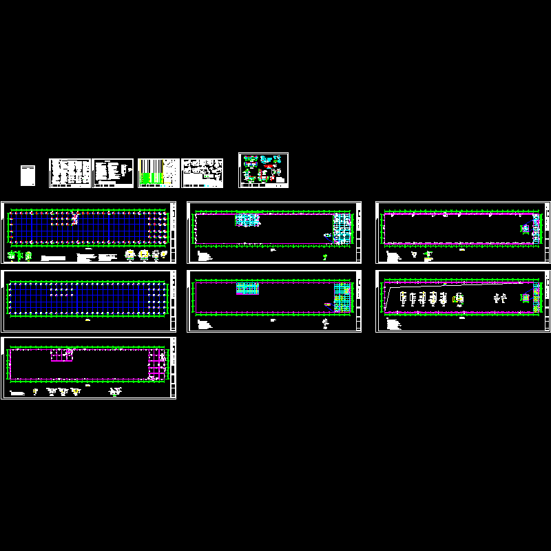 42米大跨度厂房结构图1.dwg