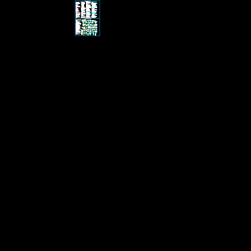 [CAD图]框支剪力墙结构设计说明(人工挖孔桩基础)(dwg)