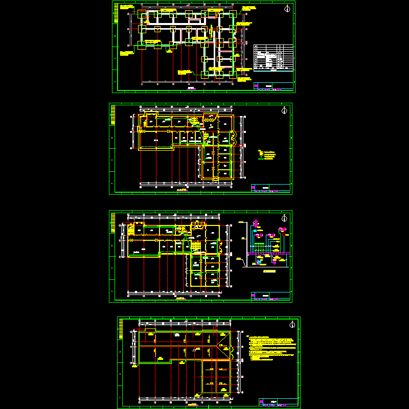 防雷接地平面图.dwg