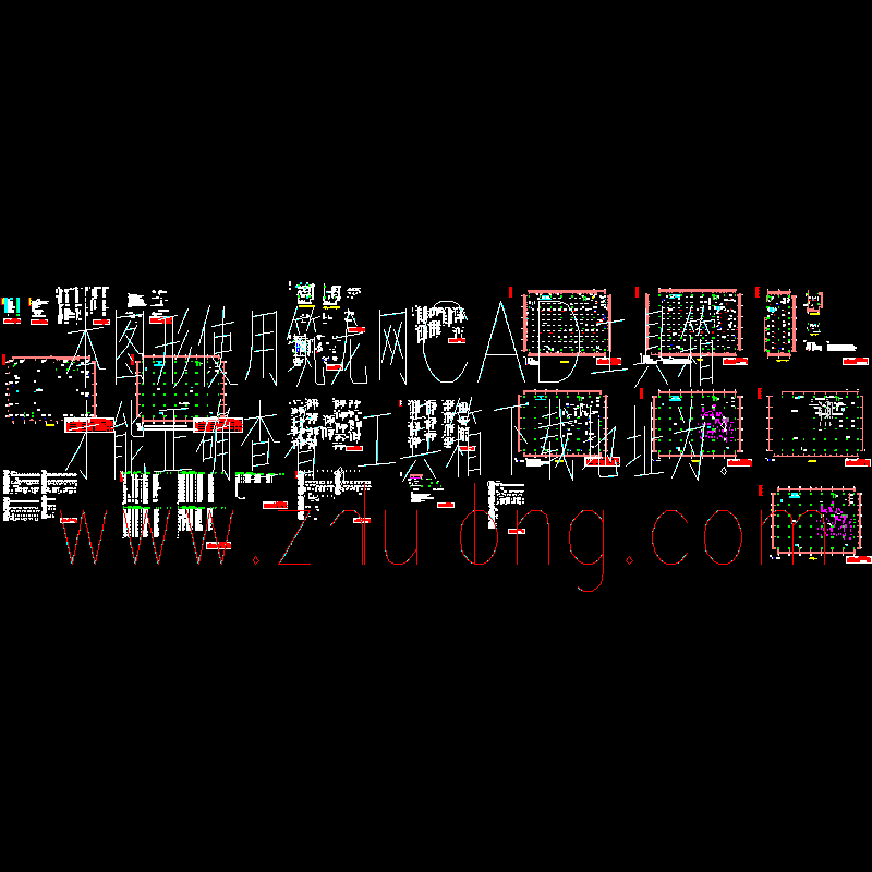 工厂电气CAD图纸(非常全面)(dwg)