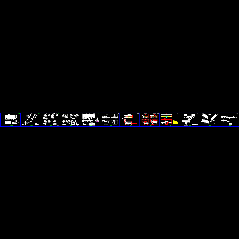 grc立柱刺钢丝网布置图.dwg