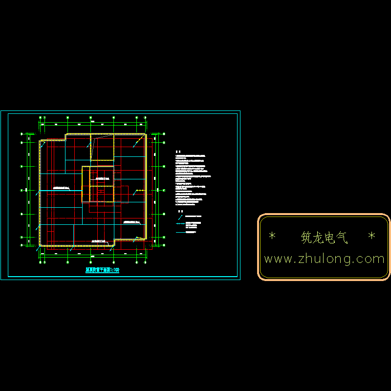 b11-b1防雷平面.dwg