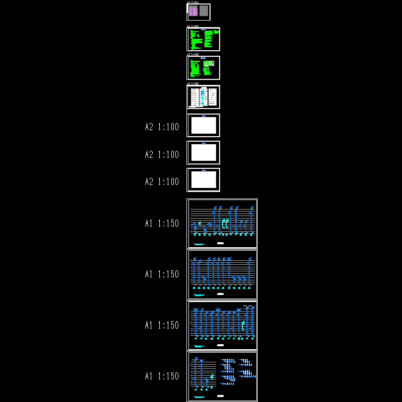 地下室目录、说明等.dwg