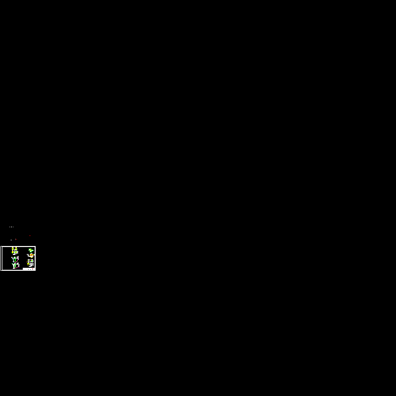 柱脚大样CAD图纸(柱脚锚栓)(dwg)