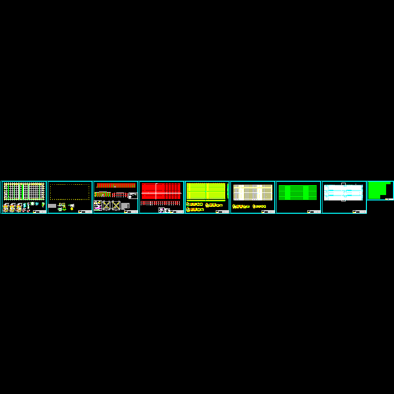 网架CAD图纸(dwg)