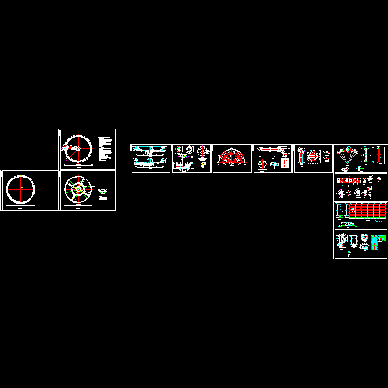 圆形水池结构施工图 - 1