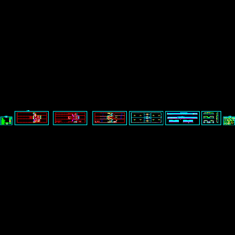 造纸车间建筑.dwg