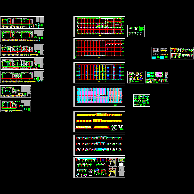 造纸车间结构.dwg