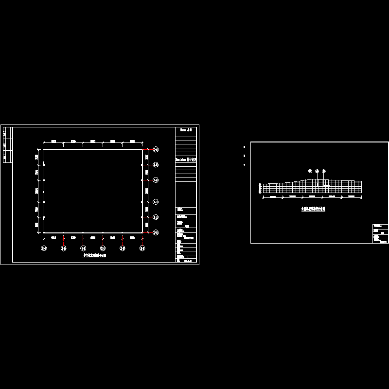 全隐框幕墙平面立.dwg