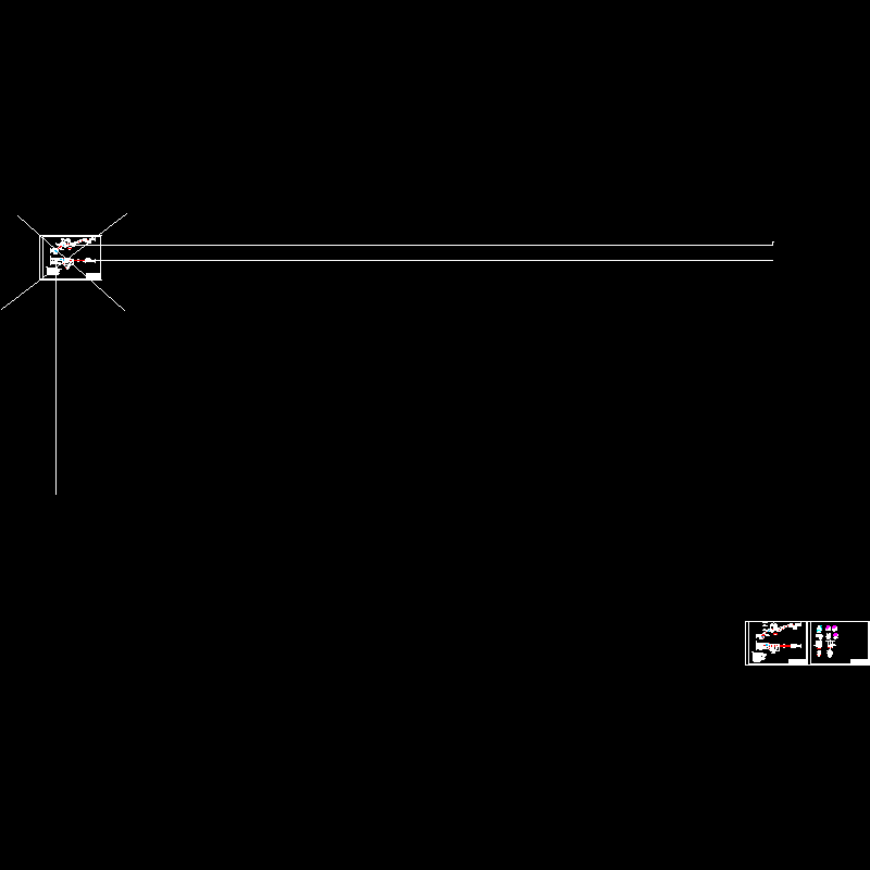 泵站CAD图纸(梁配筋图)(dwg)