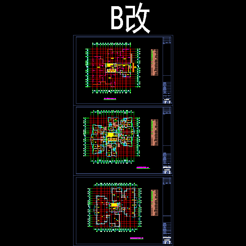 b弱电平面改.dwg