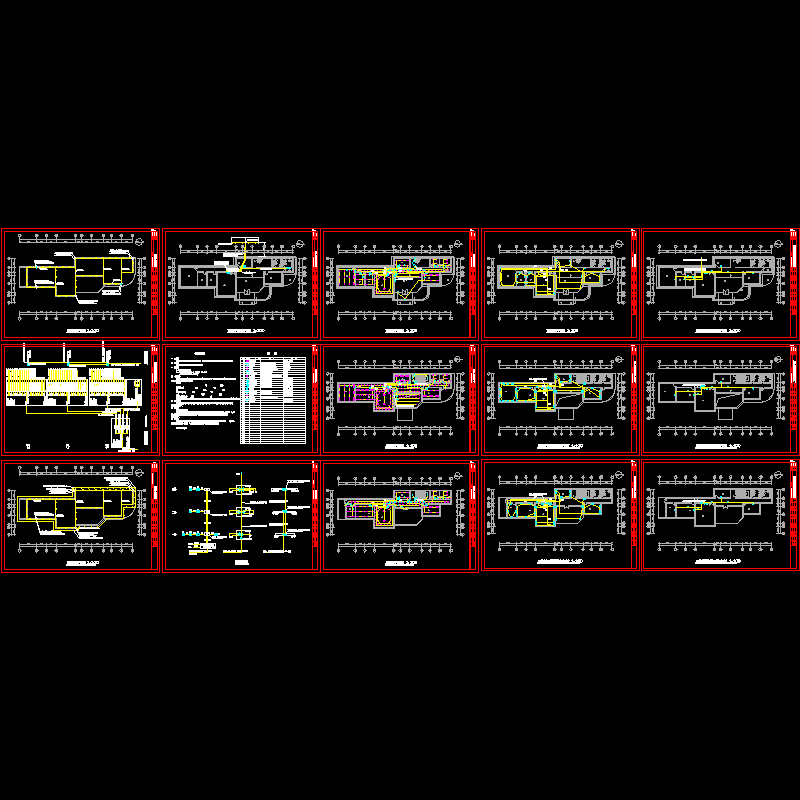 [CAD图]办公楼(公路局)(dwg)