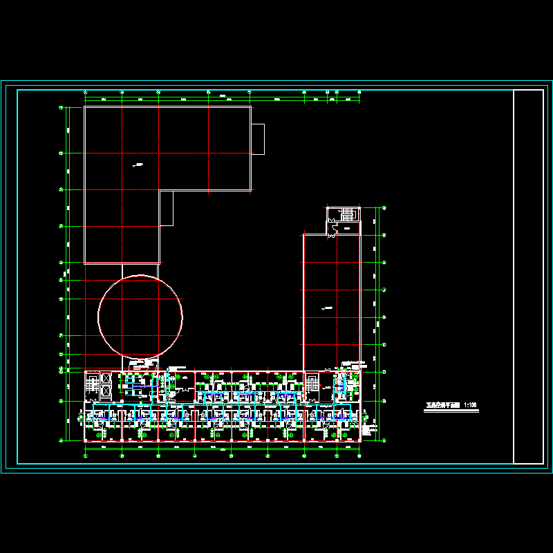 设k06五层空调平面图.dwg