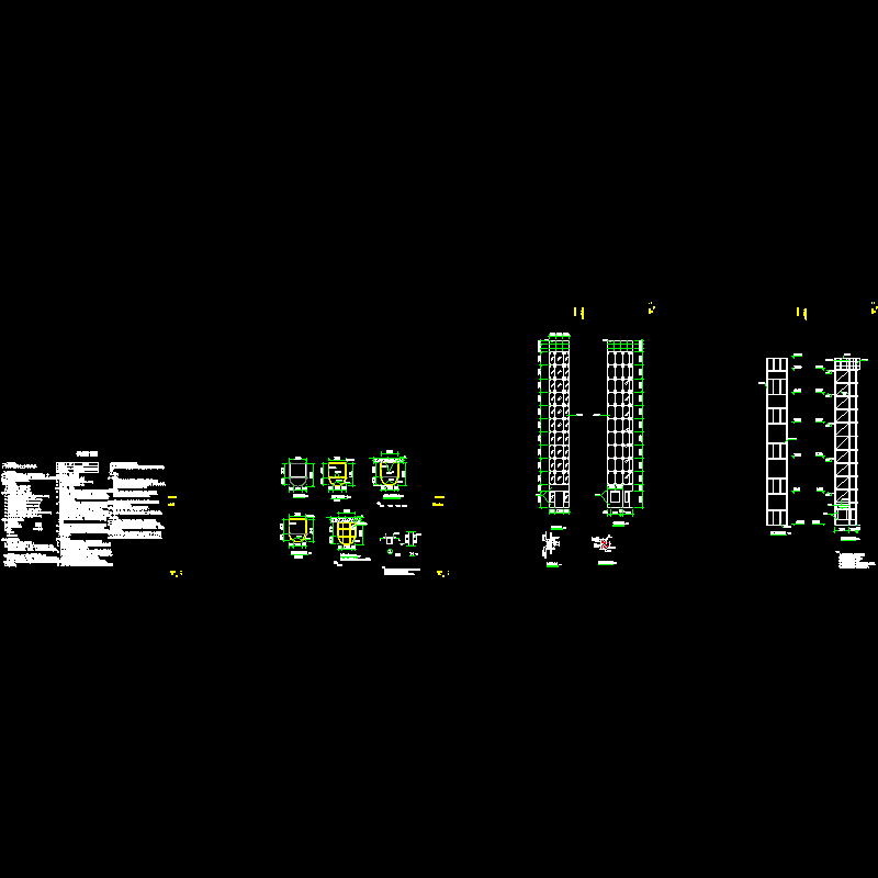 观光电梯结构施工图 - 1