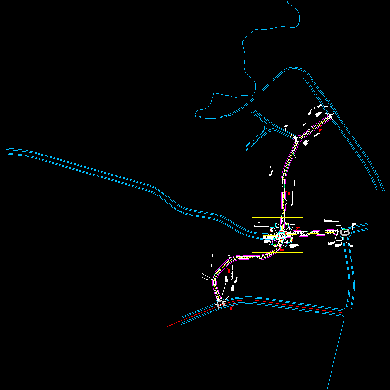 交通信号设施平面图.dwg