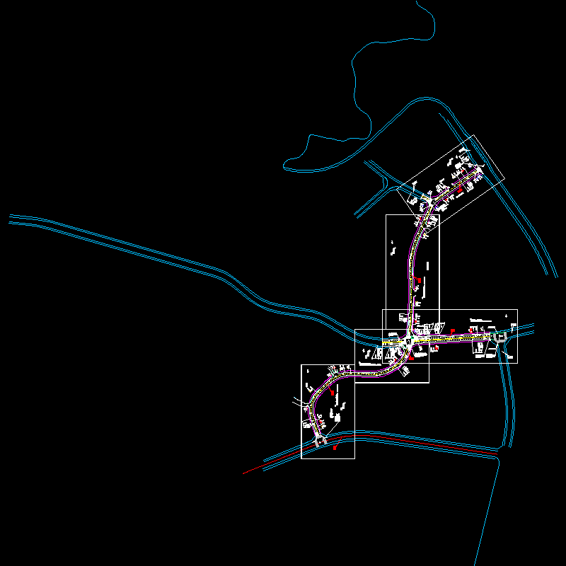 交通标志标线平面图.dwg