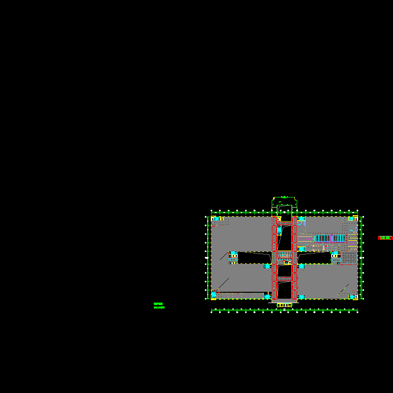 医技楼4层总平面.dwg