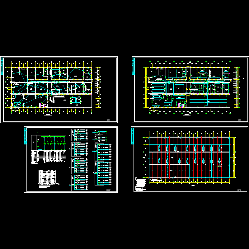 厂房电气CAD图纸(dwg)