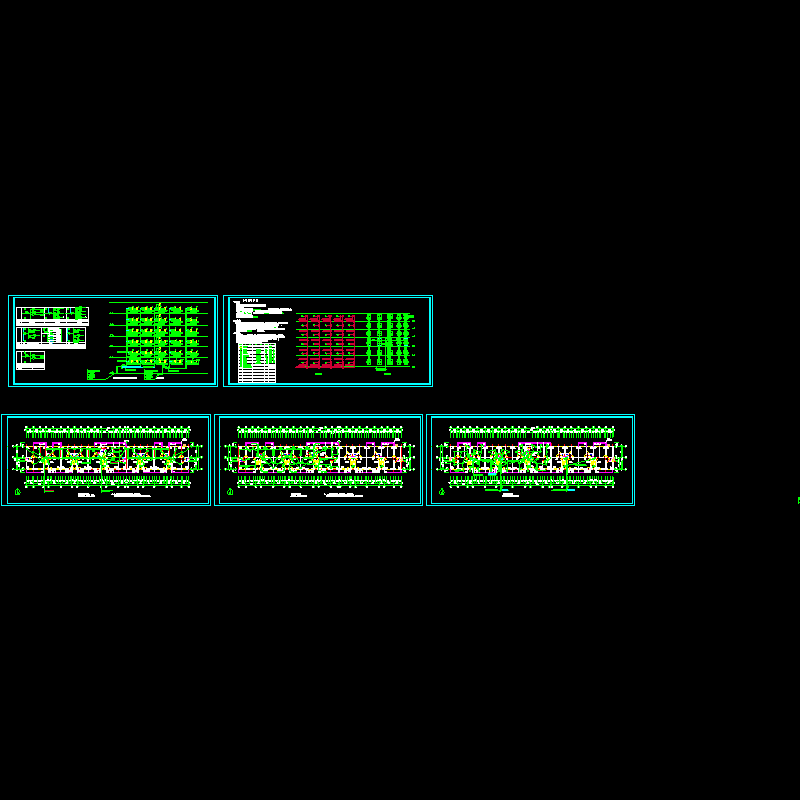 电平面CAD图纸(dwg)