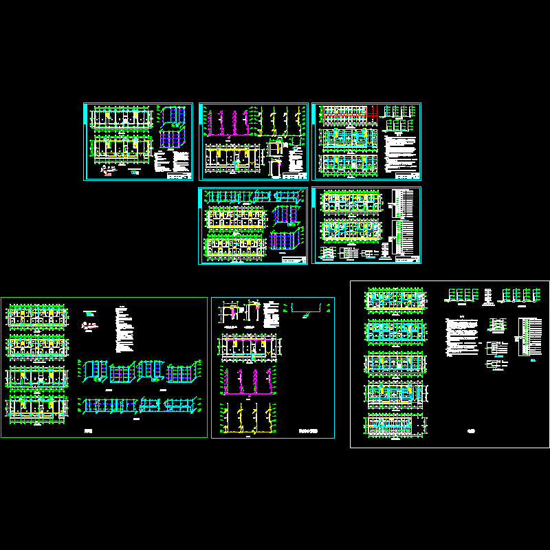 [CAD图]底商住宅楼电气(dwg)