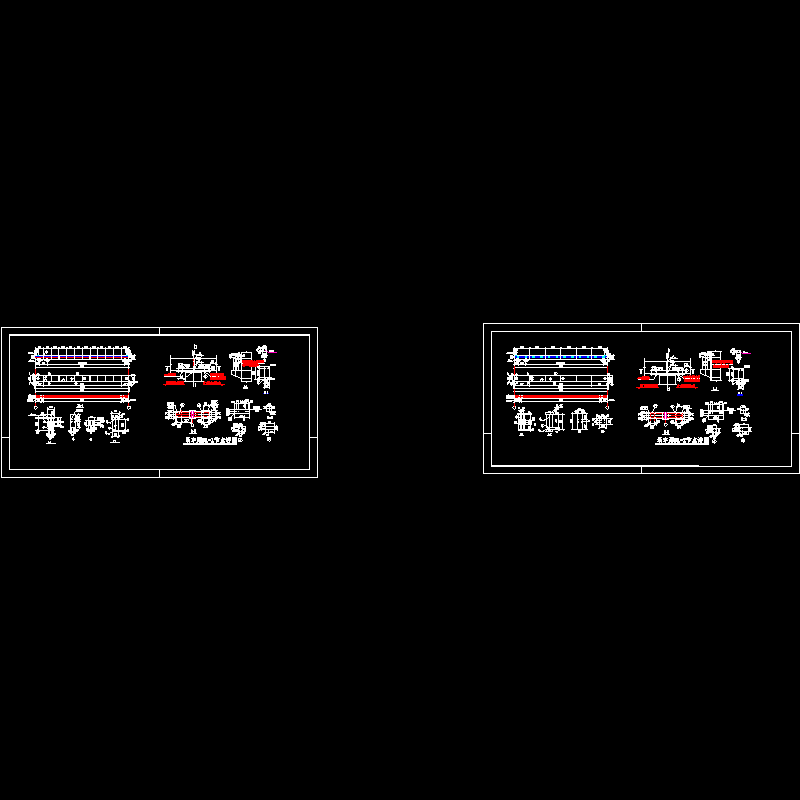 吊车梁构造CAD详图纸(dwg)