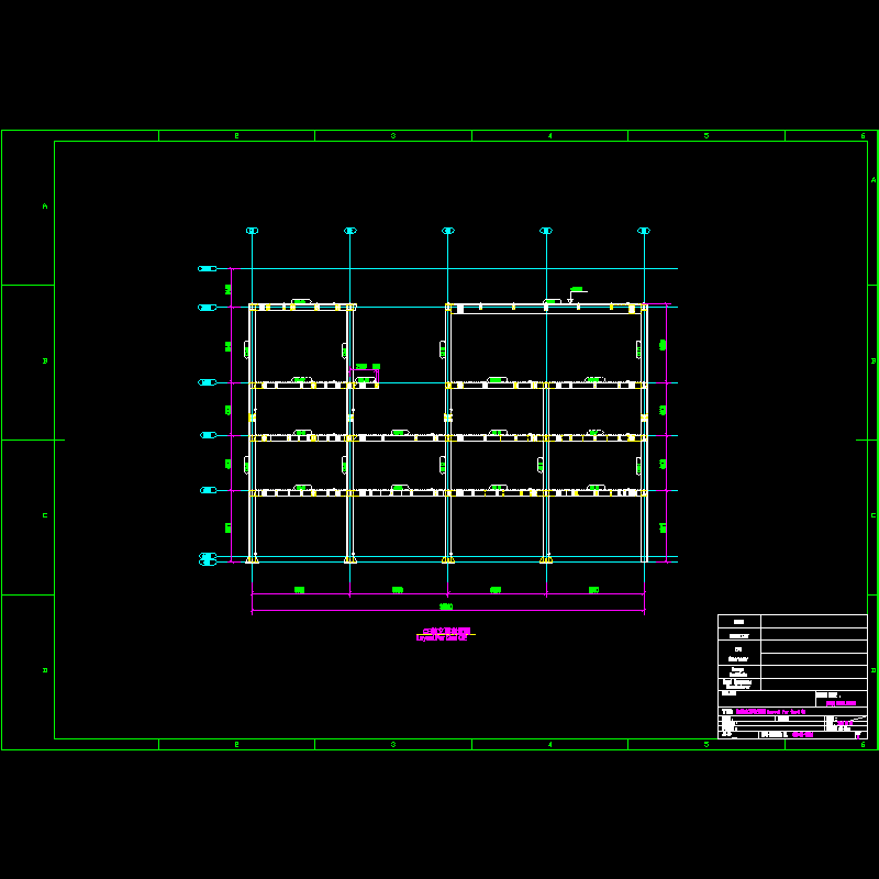 ccb-ga-10016-ce轴立面布置图 layout for gird ce.dwg