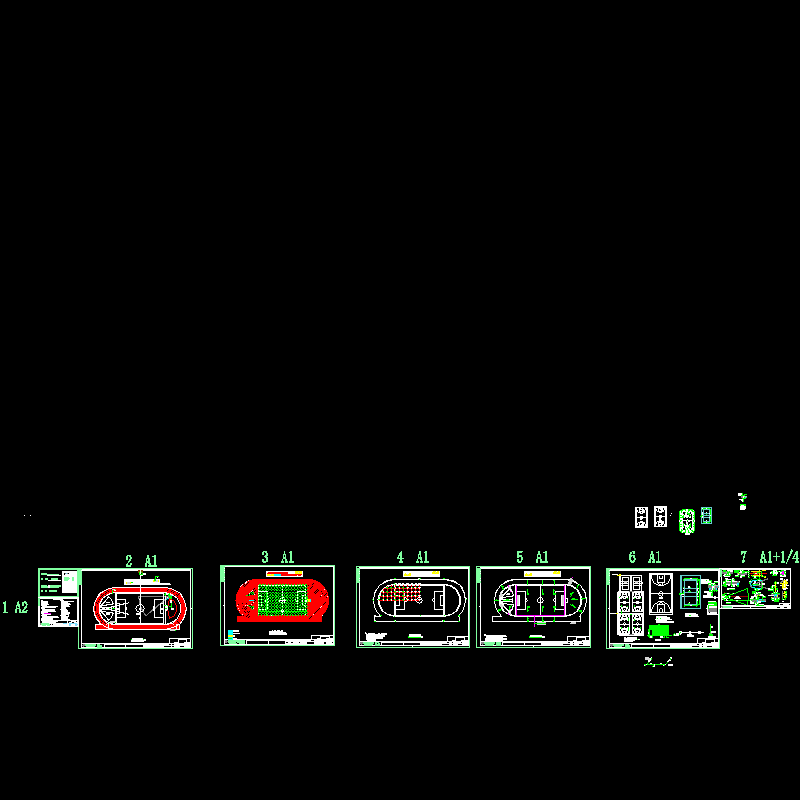 运动场施工图 - 1