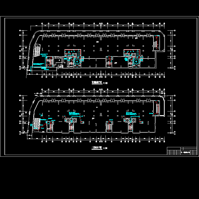 首二层商场平面.dwg